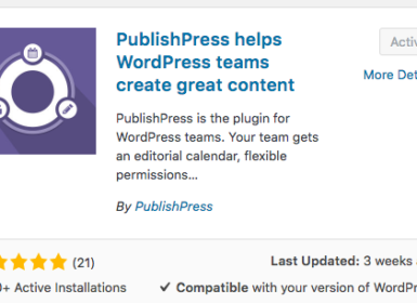 publishpress plugin for WordPress