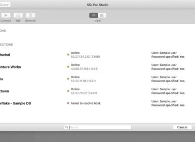 Mac 多用途数据库客户端推荐：SQLPro Studio for Mac